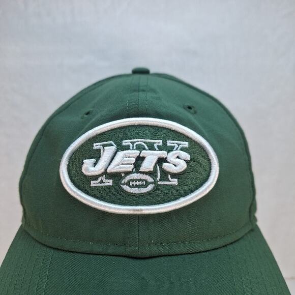 New York Jets Football New Era 9TWENTY Green Adjustable Hat Cap NFL - Picture 2 of 8